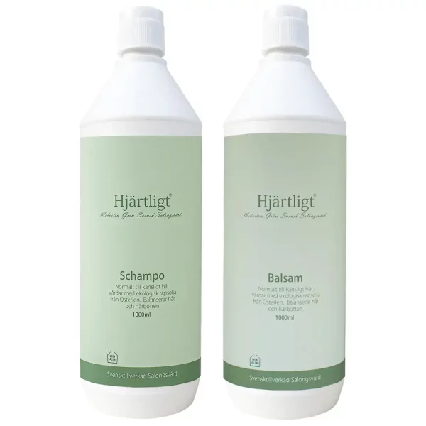 1000ml salongsstorlek schampo balsam