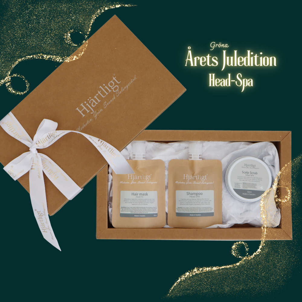 hjärtligt juledition head-spa