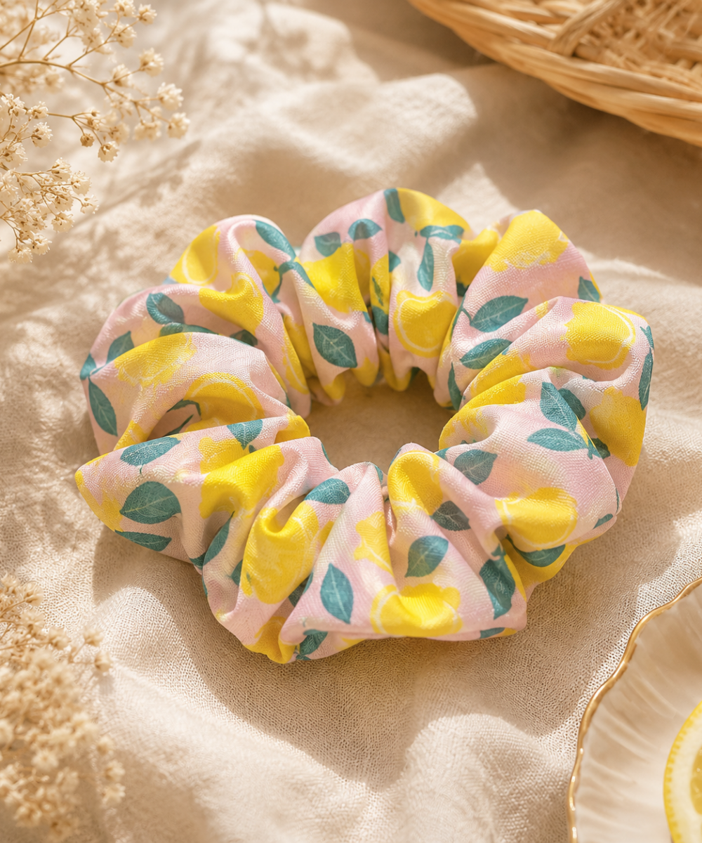 Bellini Scrunchie 🌸🍋